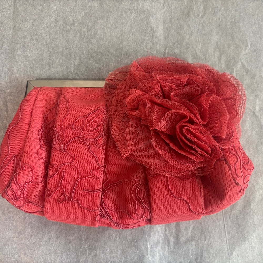 Karen Millen Clutch with Floral Detail